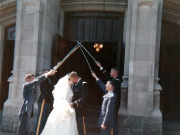 19620609a Scrabacis Whitehead Wedding Ann William Jr West Point New York