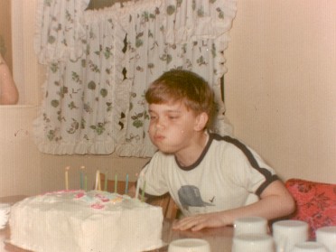19700309a Burnham Birthday John Jr 9th House Charwood Sterling Heights Michigan