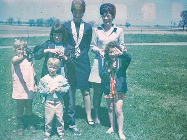 19700700c Boblenz Poorman Richie Uhl Zeller Trip Visiting Ohio