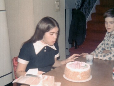 19710201a Burnham Jamrisko Stern Birthday Pam 15th House Charwood Sterling Heights Michigan