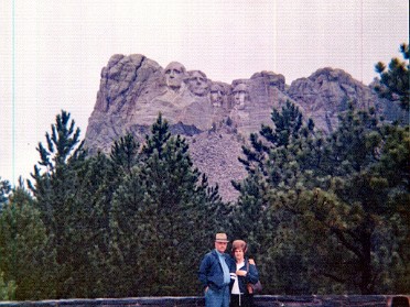 19720601a Burnham Trip Mount Rushmore Yellowstone National Park