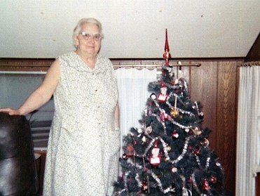 19721225b Burnham Bonnie Holiday Christmas House Mobile Home Warren Michigan