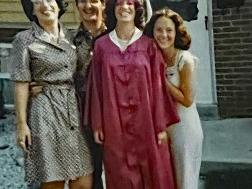 19760601a Boblenz High School Graduation Terri House Pimlico Parkway Lexington Kentucky