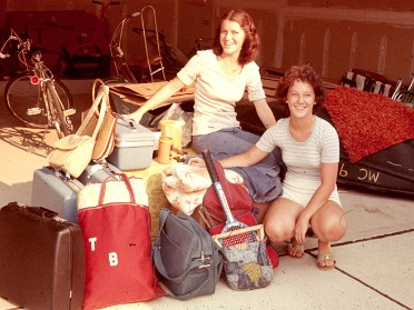 19760800a Boblenz School College Dropping Terri Off At Eastern Kentucky University