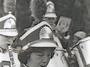 19780900b Boblenz School Marching Band Vicki Stevenson High School Sterling Heights Michigan