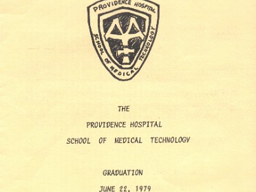 19790622a Burnham School Graduation Pam Providence Hospital School Of Medical Technology
