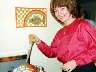 19811225b Kuzenko Turzak Holiday Christmas House Judy Kuzenko's