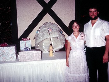 19820808a Boblenz Burnham Wedding Shower Vicki John Jr Michigan
