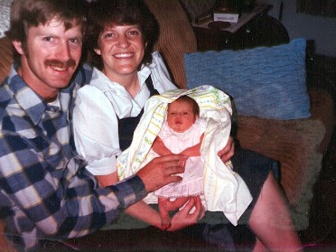 19840717a Burnham Mantey Birthday Newborn Jennifer 0th House Marion Mount Gilead Road Marion Ohio