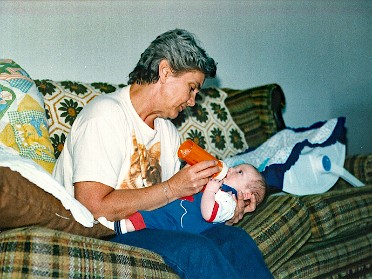 19850112b Burnham Visiting Dan House Charwood Sterling Heights Michigan