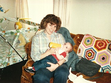 19850112d Belan Burnham Cove Szandzik Turzak Visiting Dan House Park Place Condo Sterling Heights Michigan