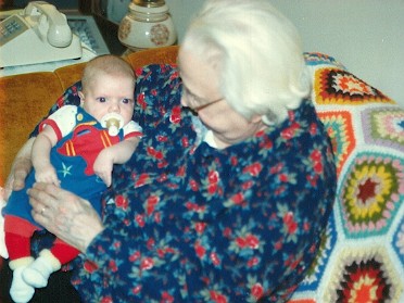 19850217a Burnham Visiting Dan Bonnie House Park Place Condo Sterling Heights Michigan