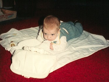 19850407b Burnham Holiday Easter Dan 1st House Charwood Sterling Heights Michigan