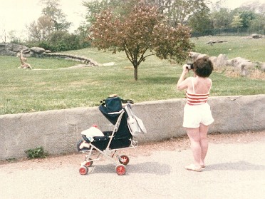 19850511a Burnham Trip Dan First Trip To The Detroit Zoo Royal Oak Michigan