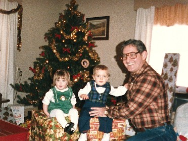 19851221a Boblenz Burnham Mantey Holiday Christmas House Marion Mount Gilead Road Marion Ohio