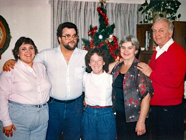 19851225b Burnham Turzak Pets Holiday Christmas House Park Place Condo Sterling Heights Michigan