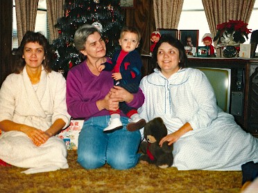 19851225c Belan Burnham Holiday Christmas House Mobile Home Laprairie Circle Macomb Michigan