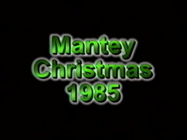 19851225d Mantey Holiday Christmas Joe's Parents' House Marion Mount Gilead Road Marion Ohio