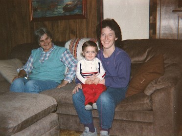 19860200b Burnham Visiting House Mobile Home Laprairie Circle Macomb Michigan