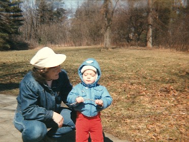 19860400a Burnham Trip Dan 1st Stony Creek Hike