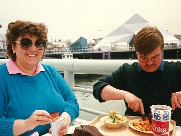 19860501a Baldwin Burnham Trip Visiting World's Fair Seattle Washington Vancouver British Columbia Canada