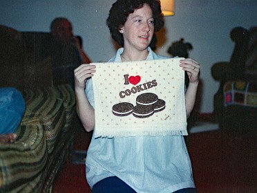 19861003a Burnham Birthday Vicki 26th House Charwood Sterling Heights Michigan