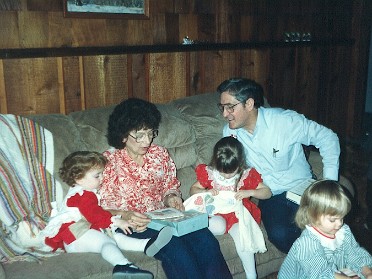 19881225b Boblenz Burnham Mantey Holiday Christmas Birthday Rosemary 53rd House Mair Sterling Heights Michigan