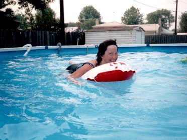 19890704a Belan Blair Burnham Jamrisko Holiday Independence Day Belan House Charwood Sterling Heights Michigan