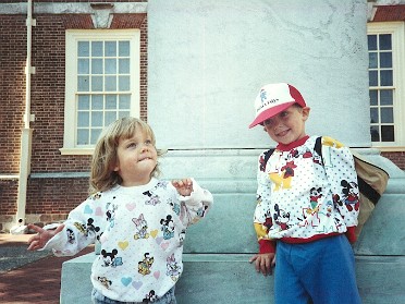 19890808a Burnham Trip East Coast Liberty Bell Independence Hall Philadelphia Pennsylvania