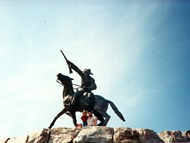 19900812a Burnham Trip Western Cody Wyoming