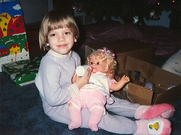 19901225a Burnham Holiday Christmas Morning Pets House Mair Sterling Heights Michigan