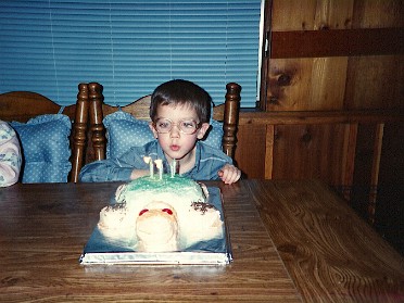 19910107a Burnham Birthday Dan 6th House Mair Sterling Heights Michigan