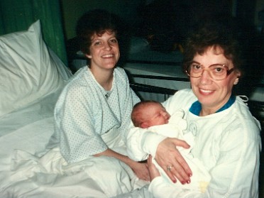 19910729a Boblenz Mantey Newborn Birthday Joel 0th Marion Ohio