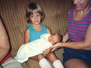 19910803a Mantey Burnham Trip Newborn Joel Basement Interviews Dan Jackie Jacob Jennifer House Whetstone River Road North Marion Ohio