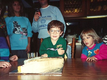 19920112a Burnham Birthday Dan 7th House Mair Sterling Heights Michigan