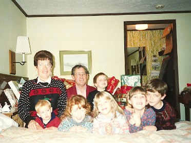 19921225a Boblenz Burnham Mantey Trip Holiday Christmas Ohio