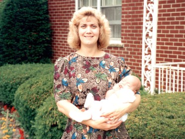 19940515a Burnham Blair Richardson Church Baptism Christening Justin Michigan