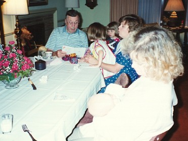 19940619a Blair Holiday Father's Day House Southfield Michigan