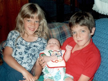 19940619b Blair Burnham Holiday Father's Day House Mair Sterling Heights Michigan