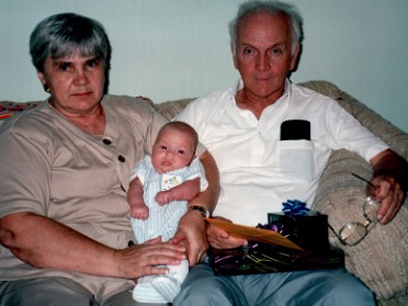 19940709a Blair Burnham Birthday John Sr 64th House San Diego Lathrup Village Michigan