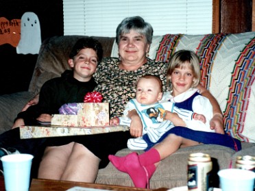 19941027a Burnham Birthday Irene 61st House Mair Sterling Heights Michigan