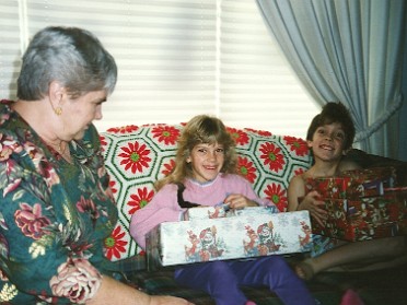 19941225a Blair Burnham Holiday Christmas House Mair Sterling Heights Michigan