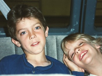 19950501a Burnham Trip Camping Pets Traverse City State Park Michigan