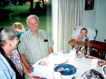 19950709a Belan Blair Burnham Jamrisko Turzak Birthday John Sr 65th House San Diego Lathrup Village Michigan
