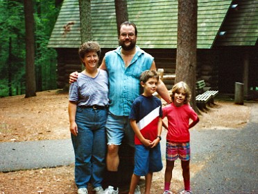 19950825a Blair Burnham Trip Black Iron Days Hartwick Pines State Park Michigan