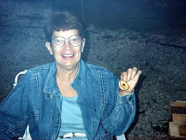 19950902a Boblenz Burnham Mantey Uhl Trip Camping Birthday Marguerite 87th Delaware State Park Delaware Ohio