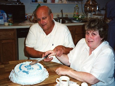 19951001a Belan Wedding Anniversary 35th Richard Jean Belan House East Detroit Michigan