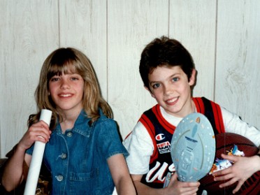 19951225b Blair Burnham Holiday Christmas House Sanilac Road M46 Kingston