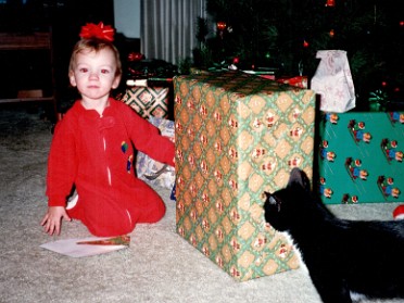 19951225c Blair Holiday Christmas House San Diego Lathrup Village Michigan