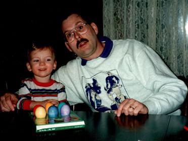 19960407a Blair Burnham Holiday Easter House San Diego Lathrup Village Michigan